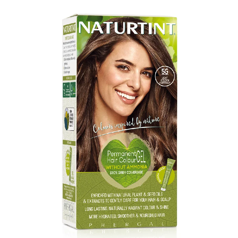 Vitalizing mist-Naturtint Permanent Hair Colour Gel - 5G Light Golden Chestnut