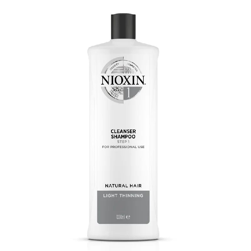 Best hair care for hair vigor-Nioxin Cleanser 1 System 1000ml