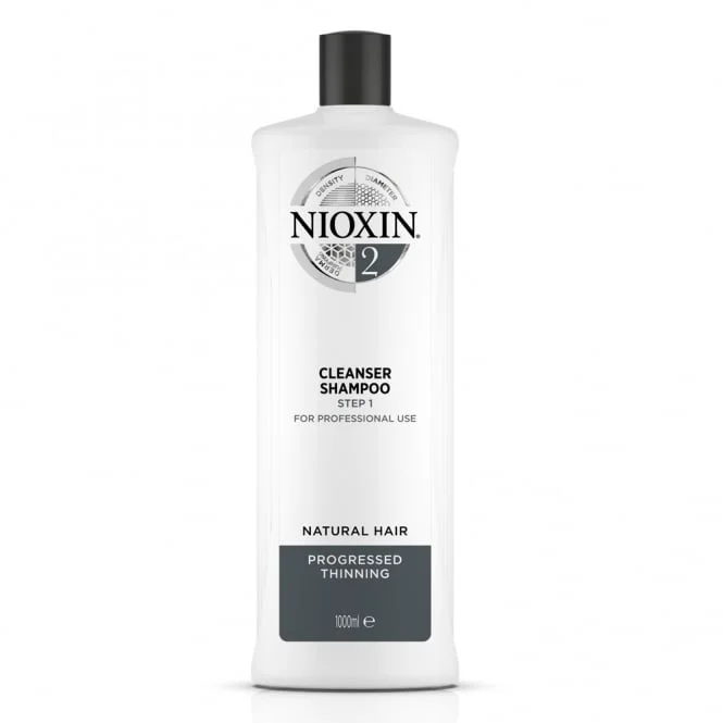 Hair care routine for hair vigor-Nioxin Cleanser 2 System 1000ml