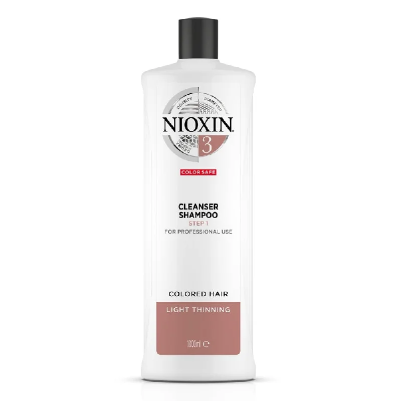 Hair care tips for hair sleekness-Nioxin Cleanser 3 System 1000ml