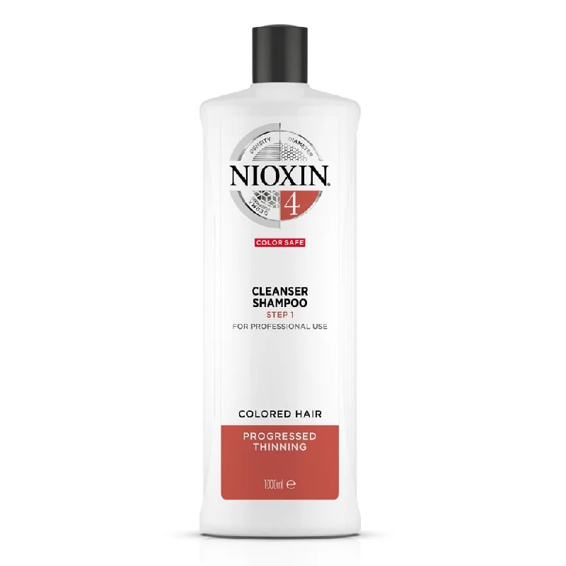 Best hair care for hair bounce back-Nioxin Cleanser 4 System 1000ml