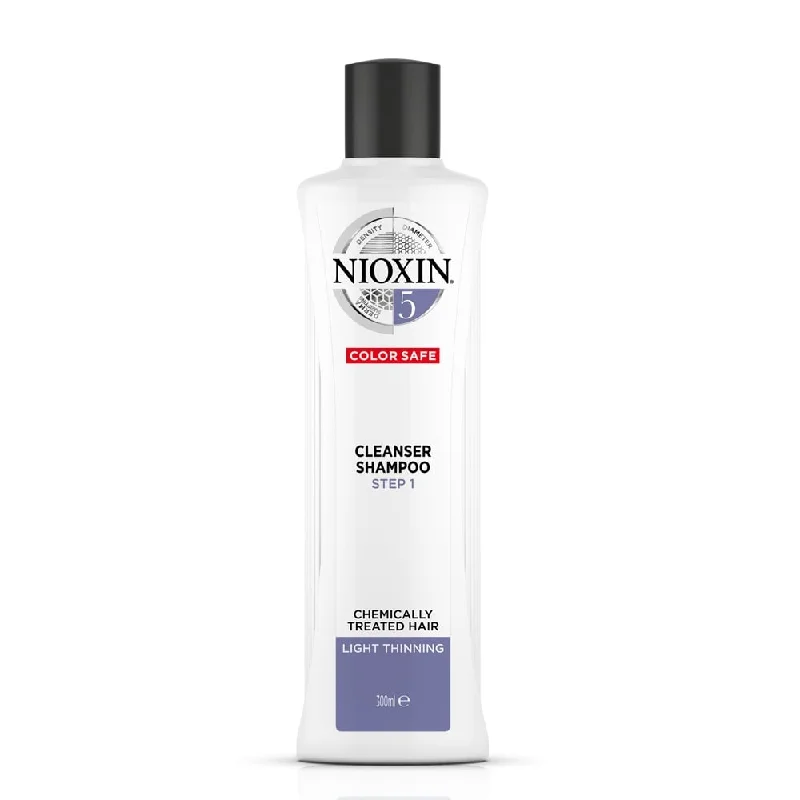 Hair care routine for hair plumpness-Nioxin Cleanser 5 System 300ml