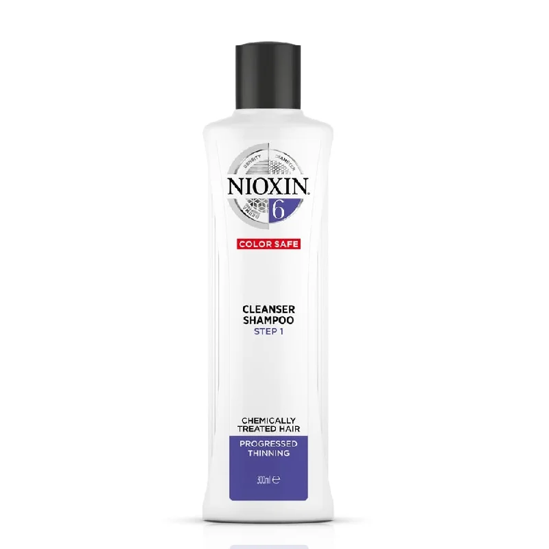 Moisturizing hair care for hair toughness-Nioxin Cleanser 6 System 300ml