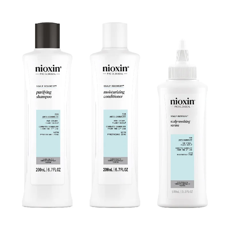 Strand protector-Nioxin Scalp Recovery System Kit