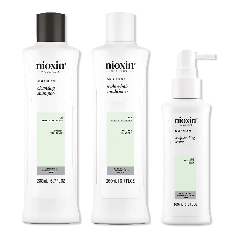 Gloss lacquer-Nioxin Scalp Relief System Kit