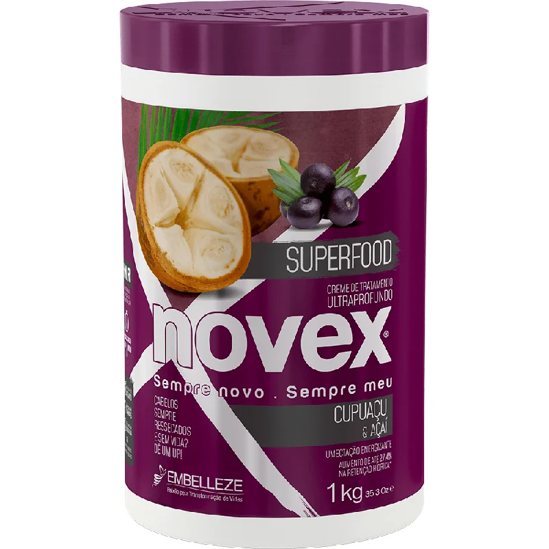 Gloss wax-Novex Treatment Cream Superfood Cupuaçu And Açaíkg 1kg