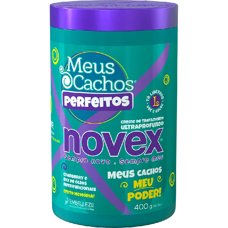 End repair cream-Novex Treatment Cream My Curls Cachos 400g