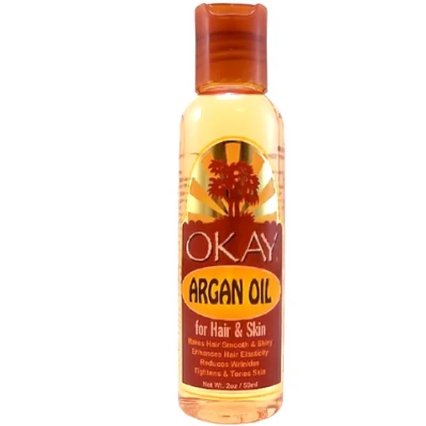 Restoring wax-Okay Argan Oil For Skin And Hair 2.OZ.59ML.