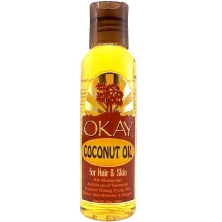 Fixing balm-Okay Coconut Oil For Hair & Skin, 2 Oz