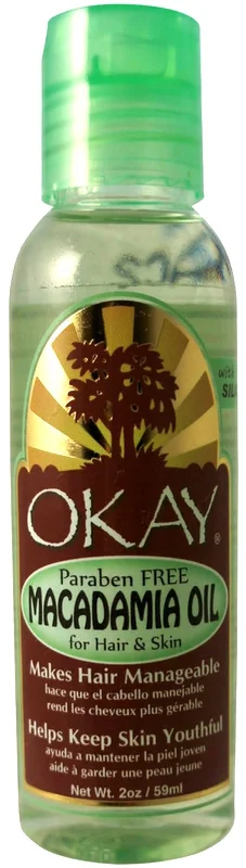 Density balm-Okay Macadamia Oil for Hair & Skin, 2 oz