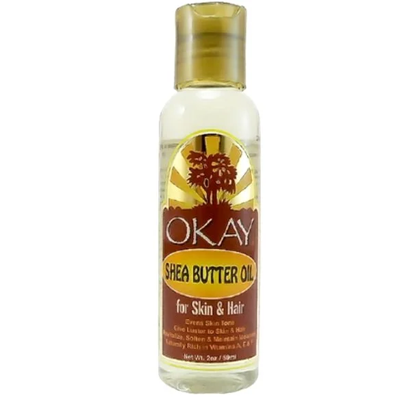 Reviving cream-Okay Shea Butter Oil for Skin & Hair, 2 oz