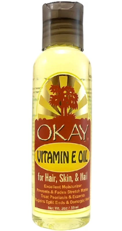 Volume gel-Okay Vitamin E Oil for Hair & Skin & NAILS, 2 oz ,59ml