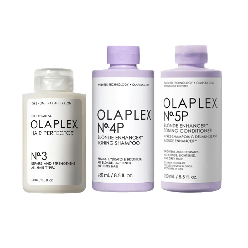 Shaping lotion-Olaplex Blonde & Grey Hair Strengthening System