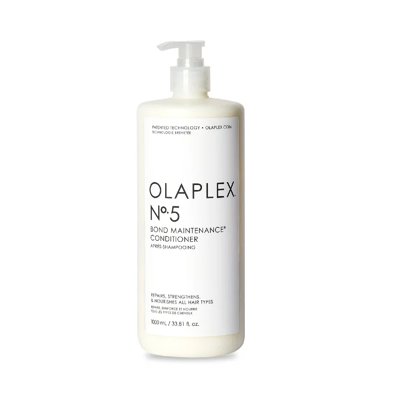 How to care for brittle tips-Olaplex No.5 Bond Maintenance Conditioner Liter