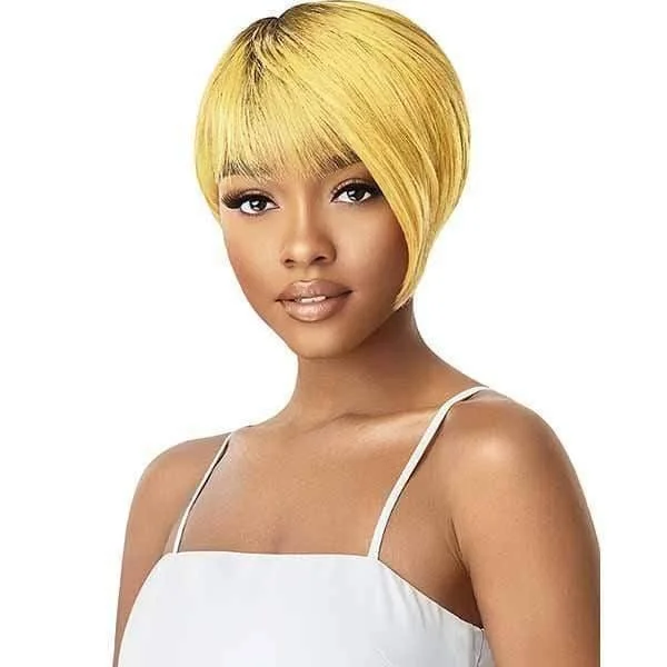 real person hair ring durable twist-Outre 100% Human Hair Premium Duby Wig - ALYSON