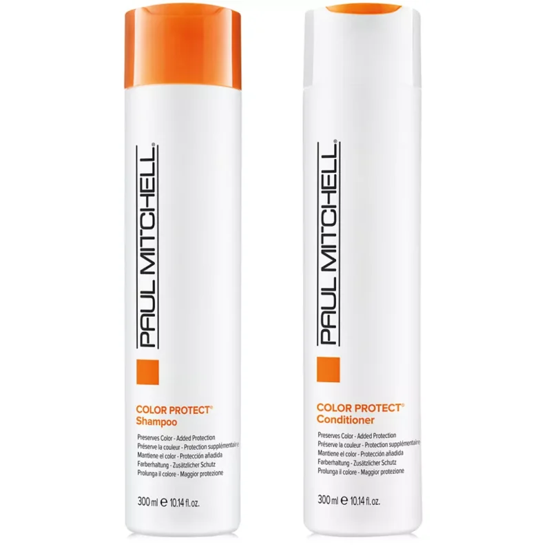 Restoring mist-Paul Mitchell Color Protect Shampoo and Conditioner 10.14 oz Duo