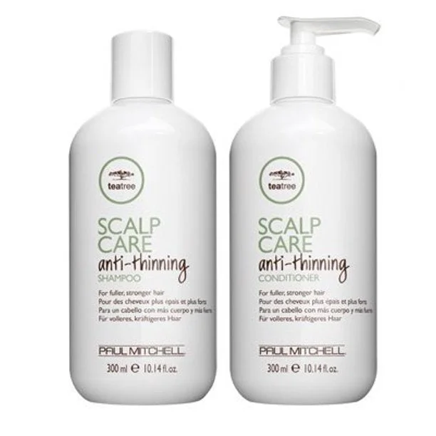 Defining serum-Paul Mitchell Tea Tree Anti Thinning Shampoo and Conditioner, 10.14 oz.