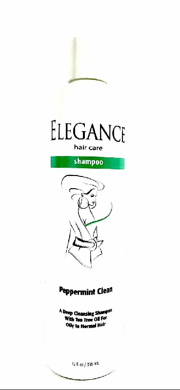 Scalp reviving spray-Elegance Peppermint Clean Shampoo 12 oz.