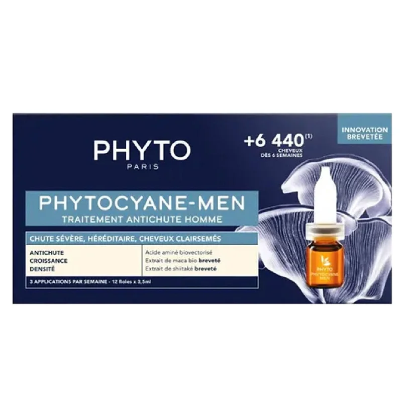 Defining cream-Phyto Phytocyane Men Treatment Progressive Hair Loss