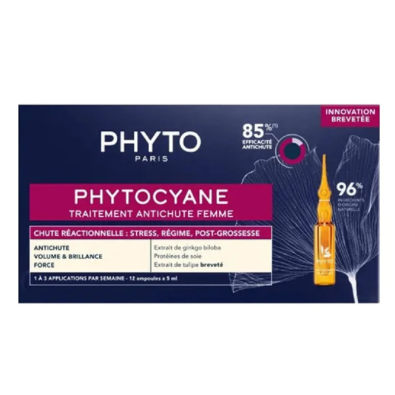 Shine cream-Phyto Phytocyane Reactional Hair Loss Treatment for Women