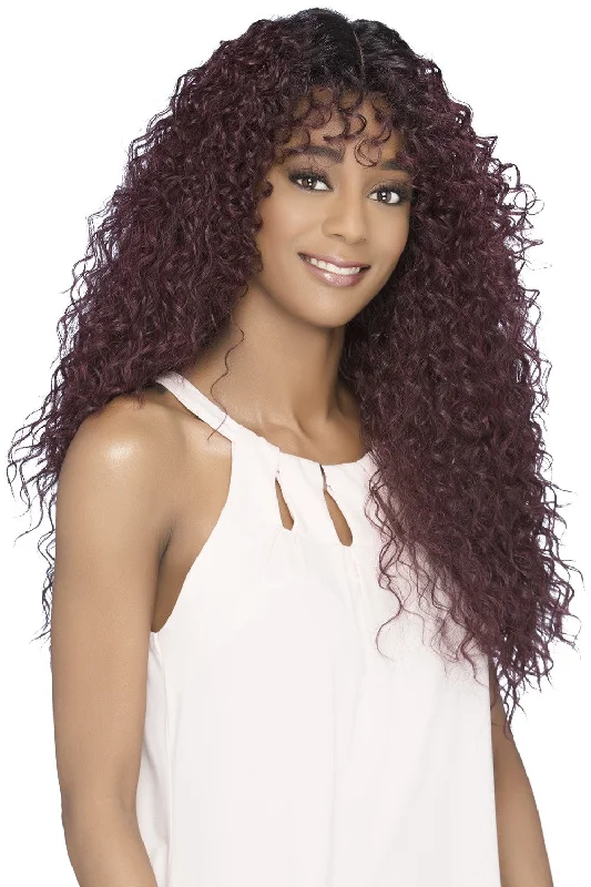 Synthetic wigs for fresh vibe-Vivica A Fox Playa