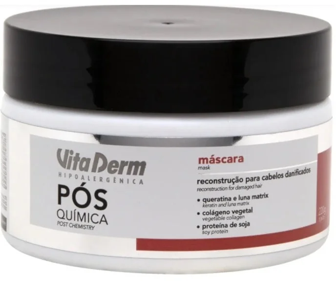 Hair care routine for office workers-Post Chemistry Damaged Hair Reconstruction Treatment Mask 220g - Vita Derm