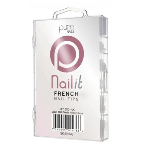 Sea salt spray-Pure Nails French Tips Mixed 100s