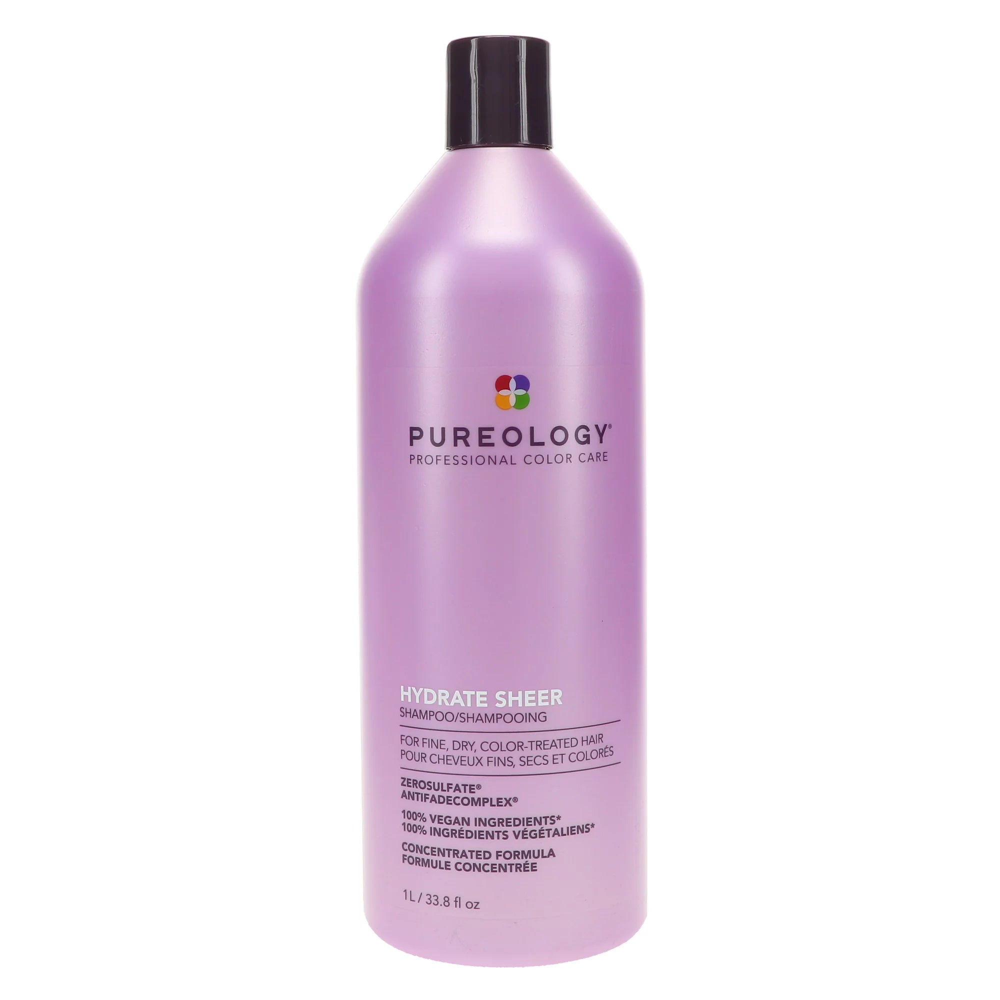 Curl enhancing lotion-Pureology Hydrate Sheer Shampoo for Fine Dry Hair 33.8 oz