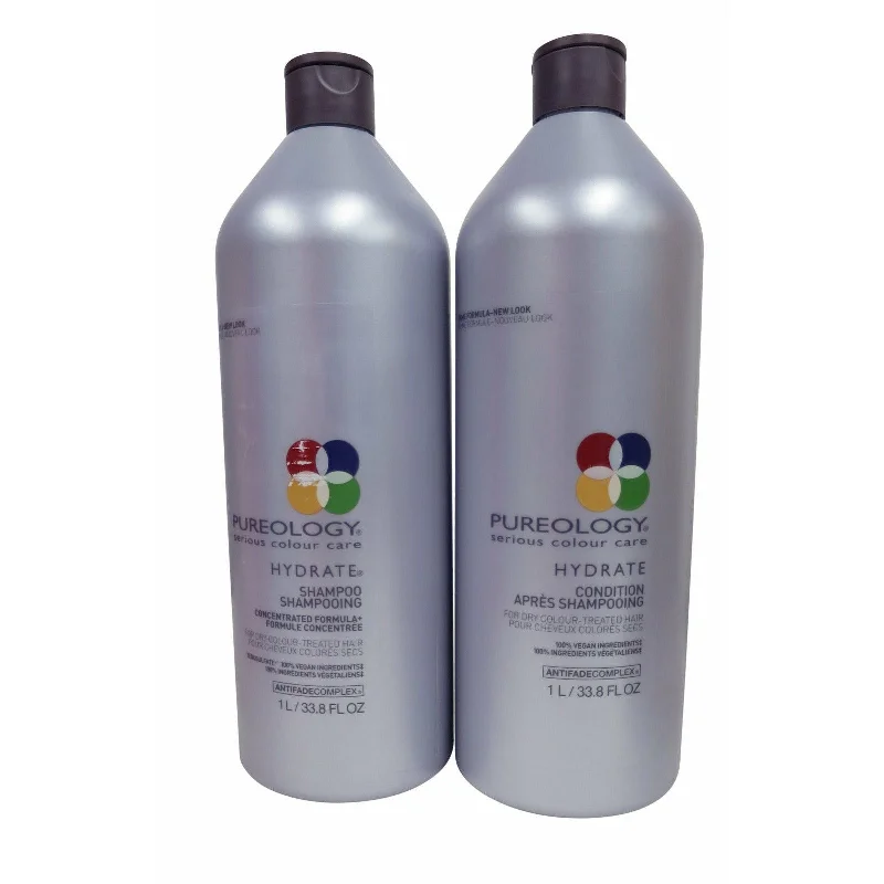 Strand calming cream-Pureology Hydrate Shampoo and Conditioner 33.8 oz