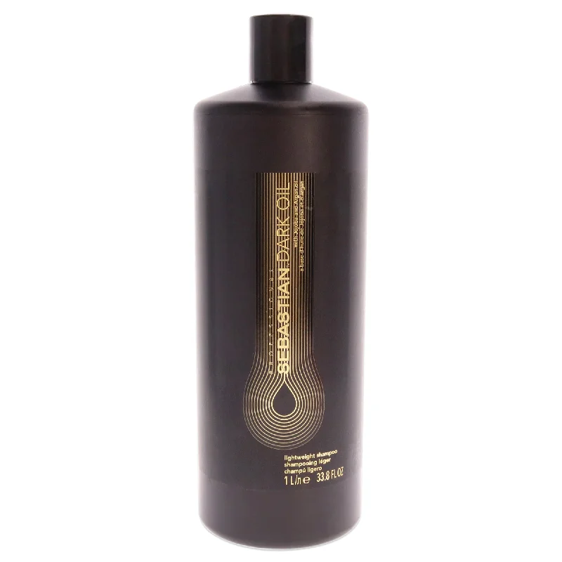 Fixing wax-Sebastian Dark Oil Lightweight Shampoo by Sebastian for Unisex - 33.8 oz Shampoo