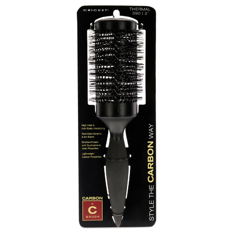 Cricket Carbon Thermal 390 Brush by Cricket for Unisex - 2 Inch Hair Brush