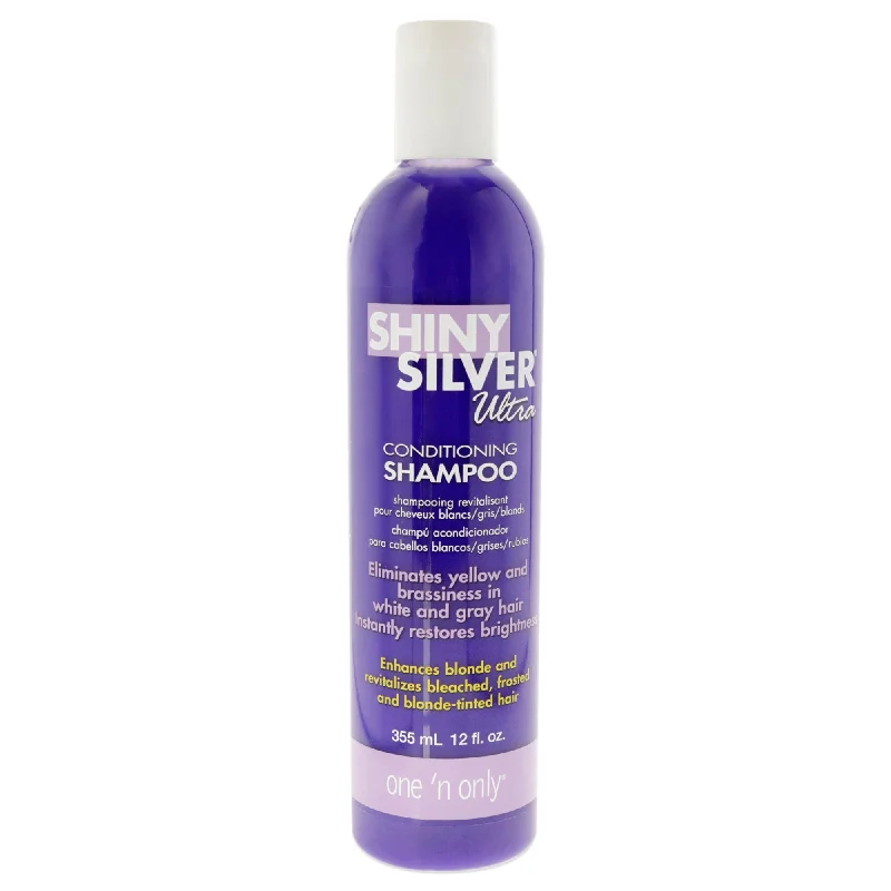 Restoring mist-One n Only Shiny Silver Ultra Conditioning Shampoo by One n Only for Unisex - 12 oz Shampoo