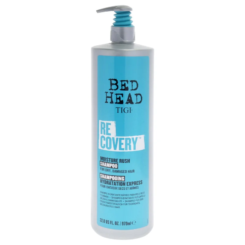 Sheen balm-Tigi Bed Head Remix Recovery Moisture Rush Shampoo by TIGI for Unisex - 32.8 oz Shampoo