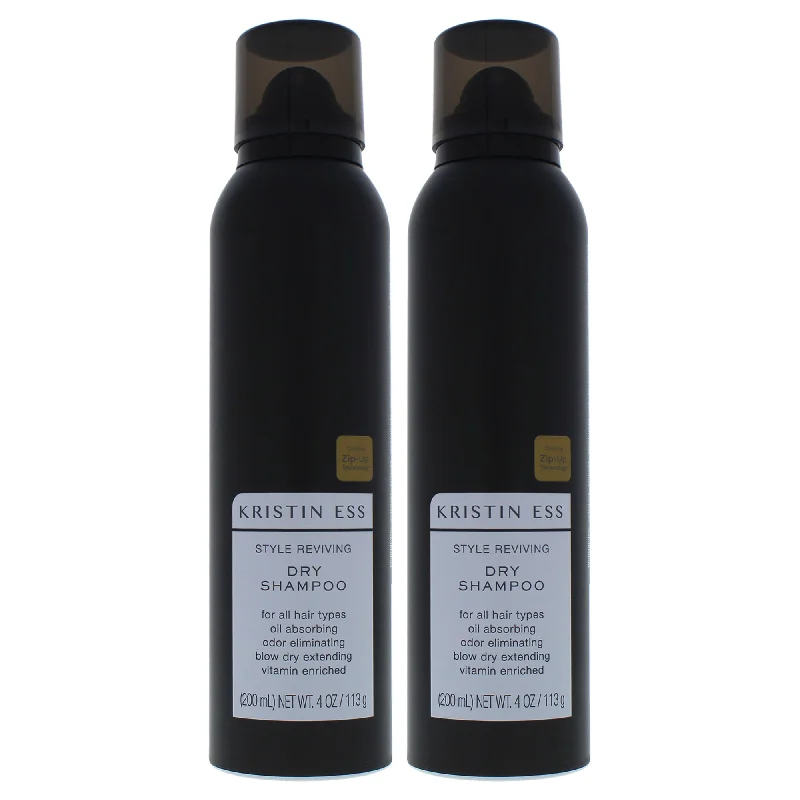 Frizz calming lotion-Kristin Ess Style Reviving Dry Shampoo by Kristin Ess for Unisex - 4 oz Dry Shampoo - Pack of 2