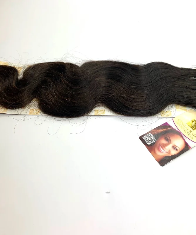 Shaping balm-QING HAIR EXTENSIONS %100 HUMAN HAIR. REMY HAIR .BADY 18 INCH#4.