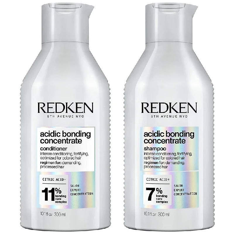 Thinning calming lotion-Redken Acidic Bonding Concentrate Shampoo and Conditioner 10.1 oz Duo