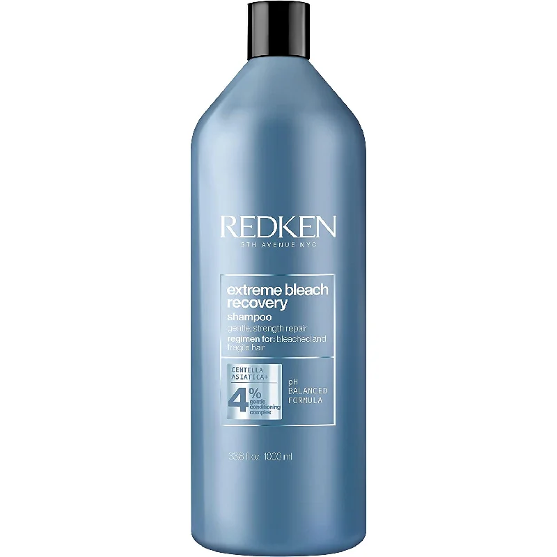 Scalp nourishing cream-Redken Extreme Bleach Recovery Shampoo for Bleached Hair 33.8 oz