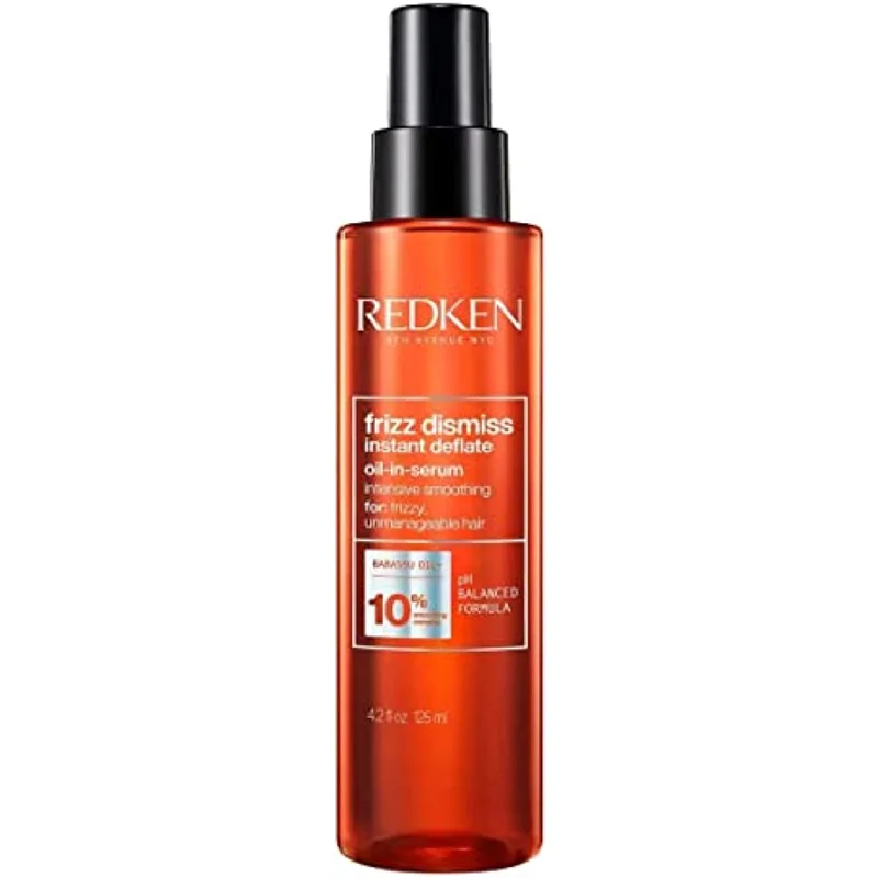 Redken Frizz Dismiss Instant Deflate Oil-In-Serum Frizz Control  4.2 oz