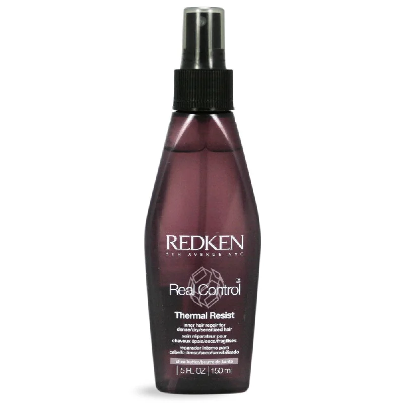 Frizz soothing balm-Redken Real Control Thermal Resist Inner Hair Repair 5oz