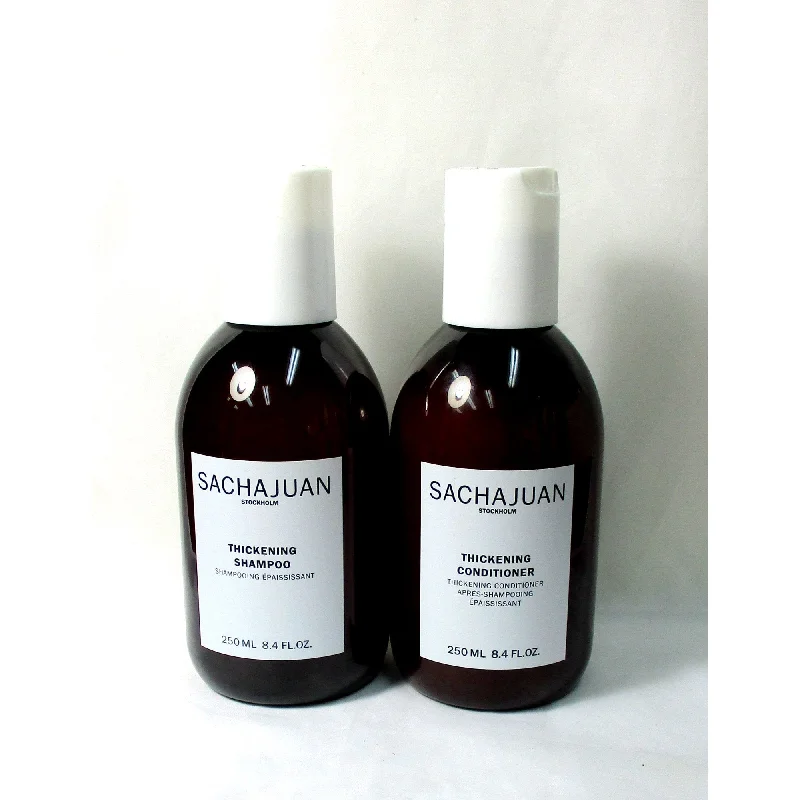 Edge taming gel-Sachajuan Thickening Shampoo and Conditioner 8.4 oz Duo