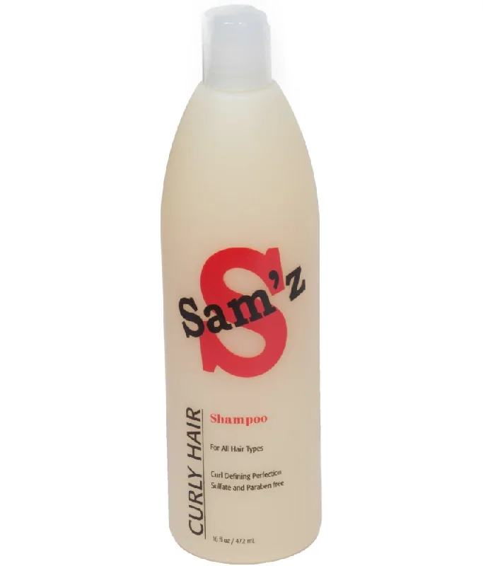 Hydrating lotion-Sam'z Curly Hair Shampoo Sulfate & Paraben Free 16 oz.