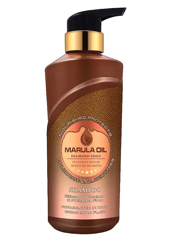 Calming lotion-Marula oil Shampoo Intensive repair moisture shampoo. silicone paraben  & phthalate Free 500 ml