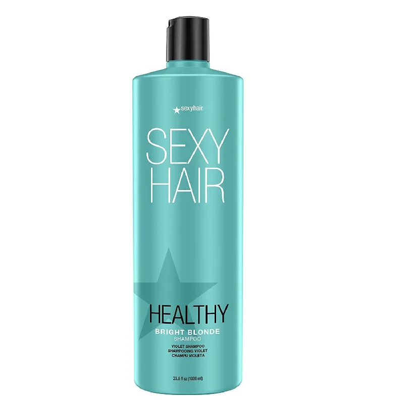 Shine mist-Sexy Hair Healthy Sexy Hair Bright Blonde Violet Shampoo 33.8 oz