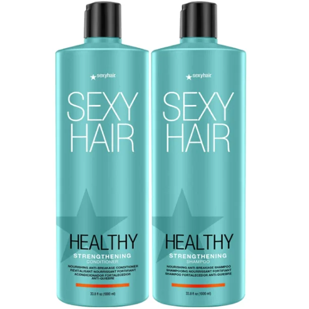 Curl shaping gel-Sexy Hair Healthy Strenthening Shampoo and Conditioner 33.8 oz Duo