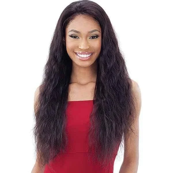 real person hair ring adaptable pattern-Shake N Go Girlfriend 100% Virgin Human Hair Whole Lace Wig - GF B26