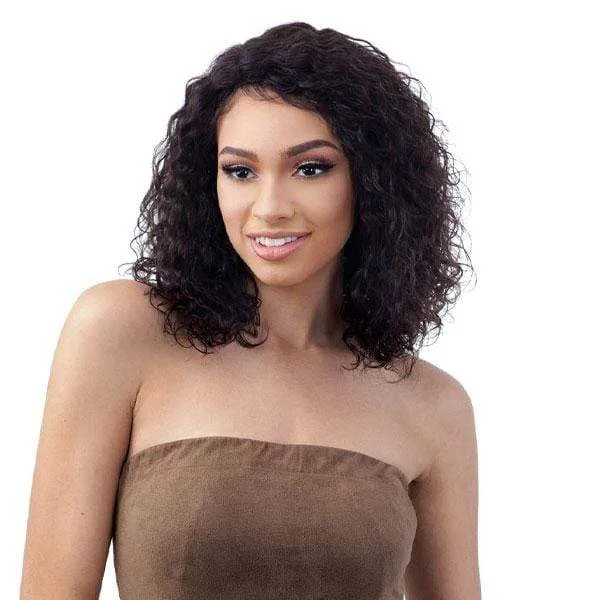 real person hair ring clean craft-Shake-N-Go Naked 100% Brazilian Natural Human Hair Premium Lace Part Wig - AVERY