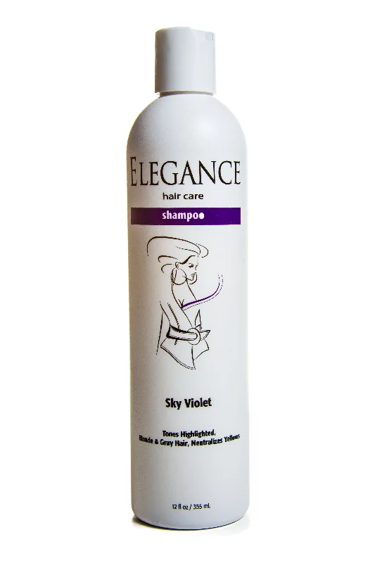 Frizz calming lotion-Sky Violet Shampoo 12 oz.