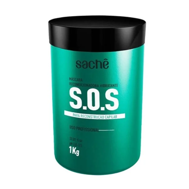 Hair care tips for hair moisture-SOS Hydrating Conditioning Nourishing Damaged Hair Treatment Mask 1Kg - Sachê