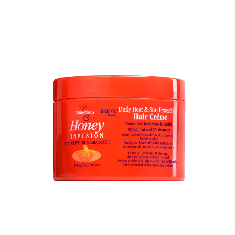 Reviving cream-STRONGENDS Daily Heat & Sun Protection Hair Crème