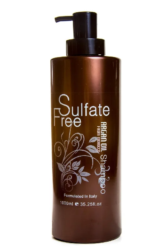 Static calming cream-Sulfate Free Argan Oil Shampoo from Morocco.1000ML  35.25 oz.